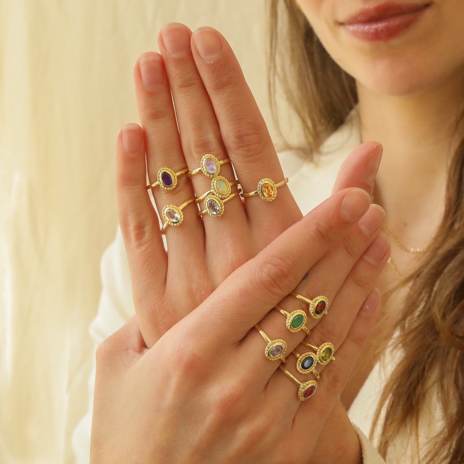 September sapphire - Birthstone ring